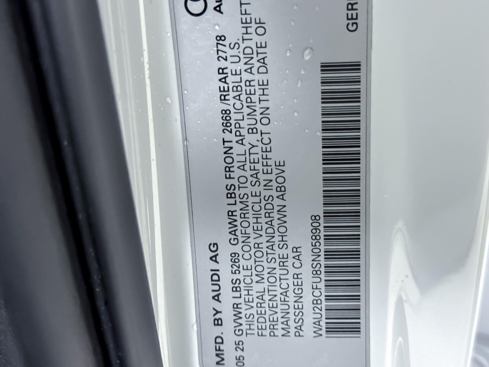 2025 Audi A5 Premium Plus