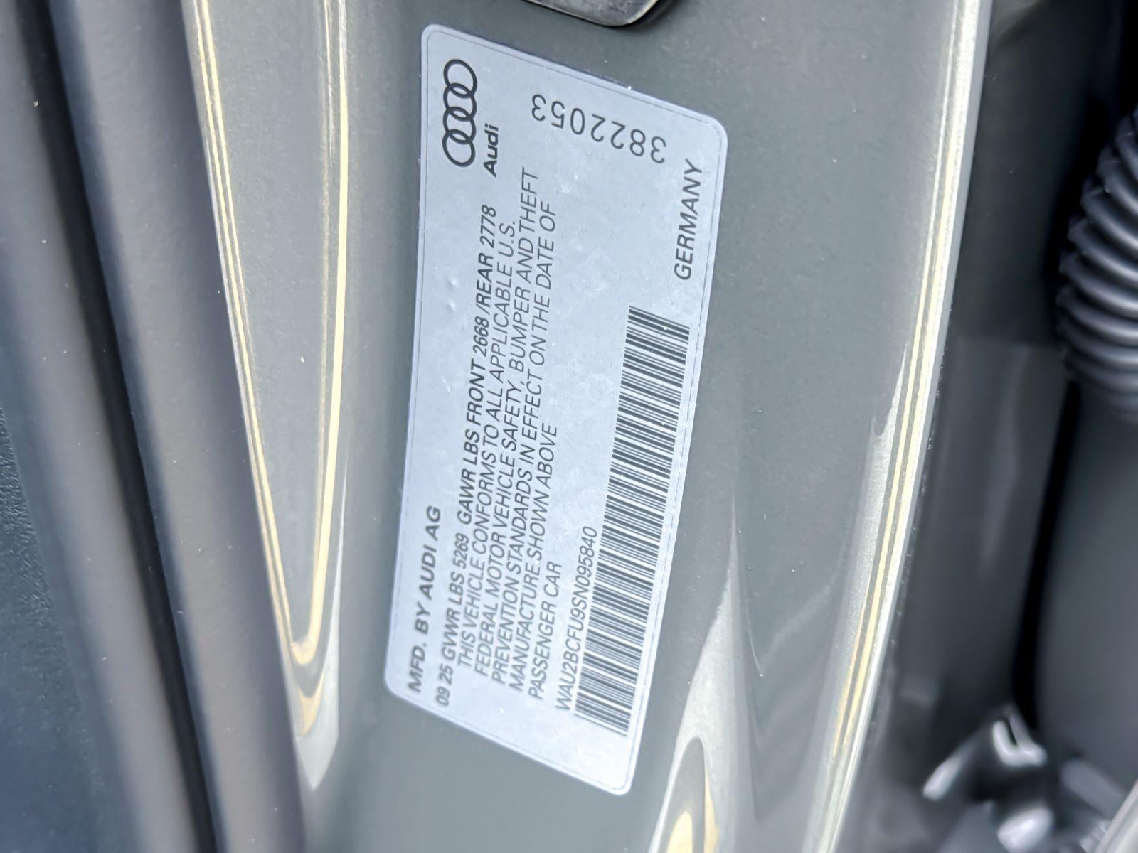 2025 Audi A5 Premium Plus