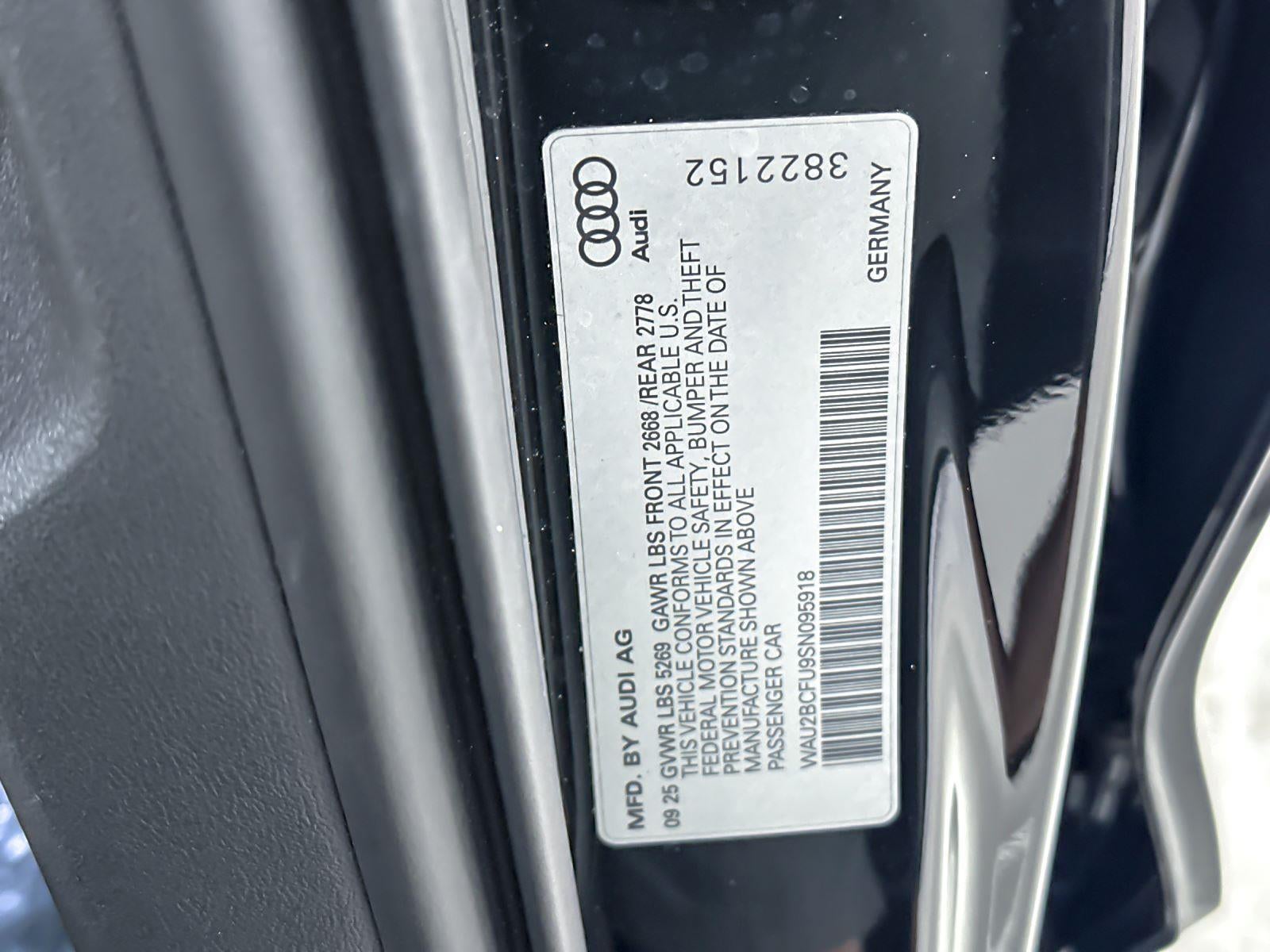 2025 Audi A5 Premium Plus