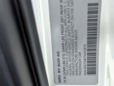 2026 Audi A6 Sedan Premium Plus