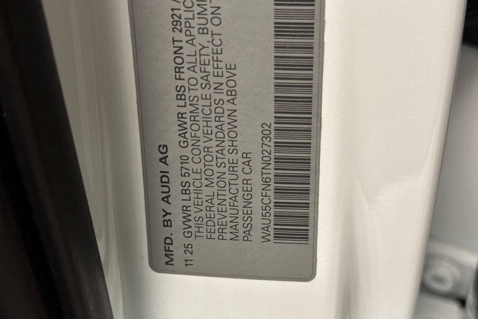 2026 Audi A6 Sedan Premium Plus