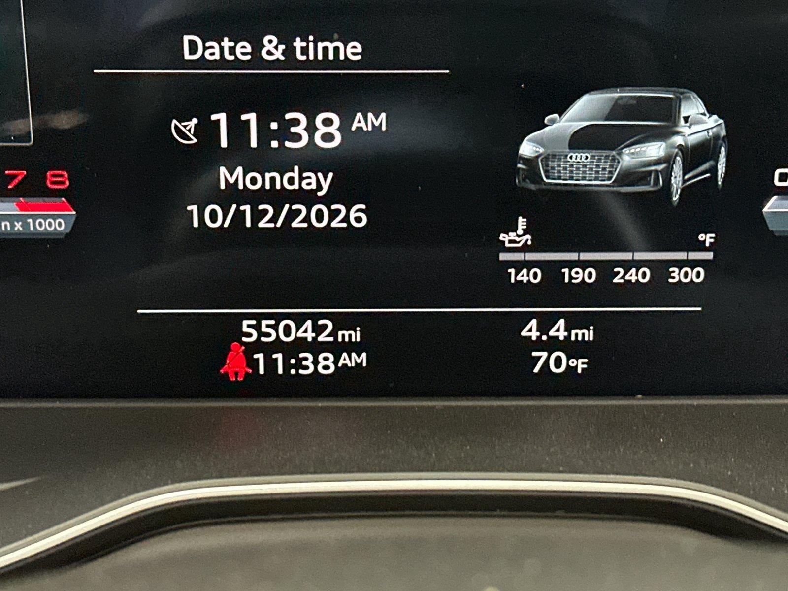 2023 Audi A5 Cabriolet S line Prestige