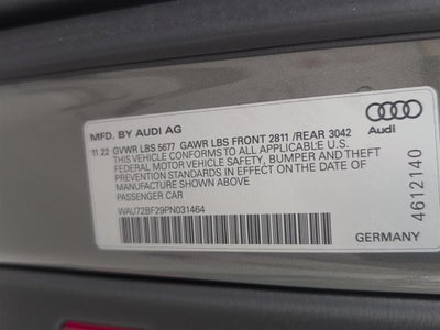 2023 Audi A6 allroad Premium Plus