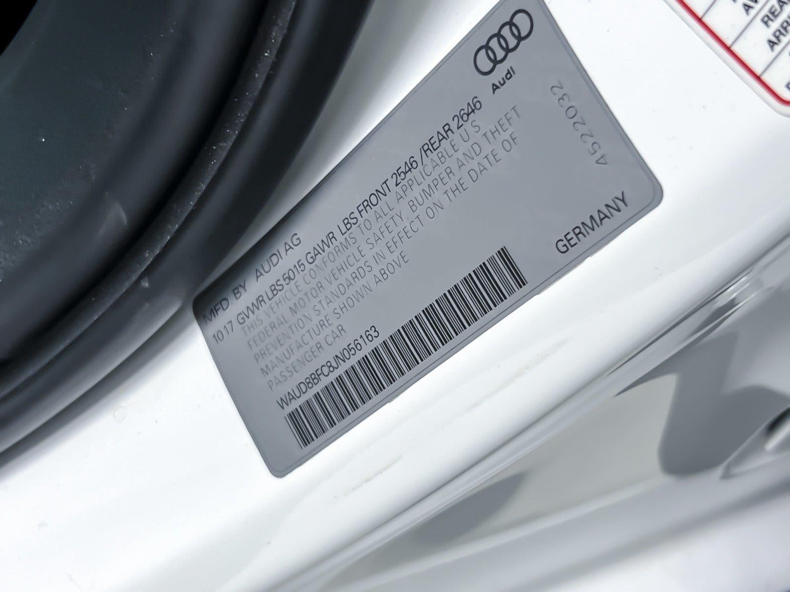 2018 Audi A6 Premium Plus