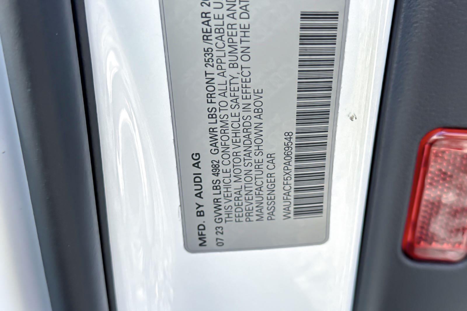 2023 Audi A5 Sportback S line Premium Plus