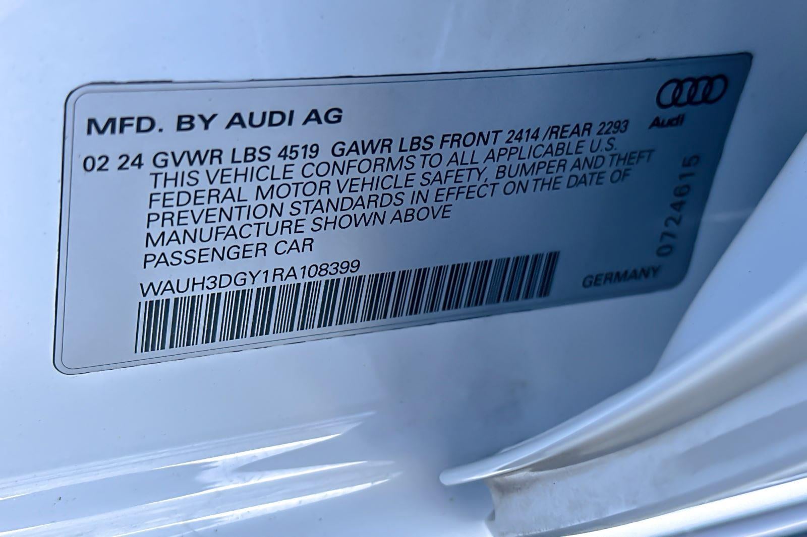 2024 Audi S3 Premium Plus