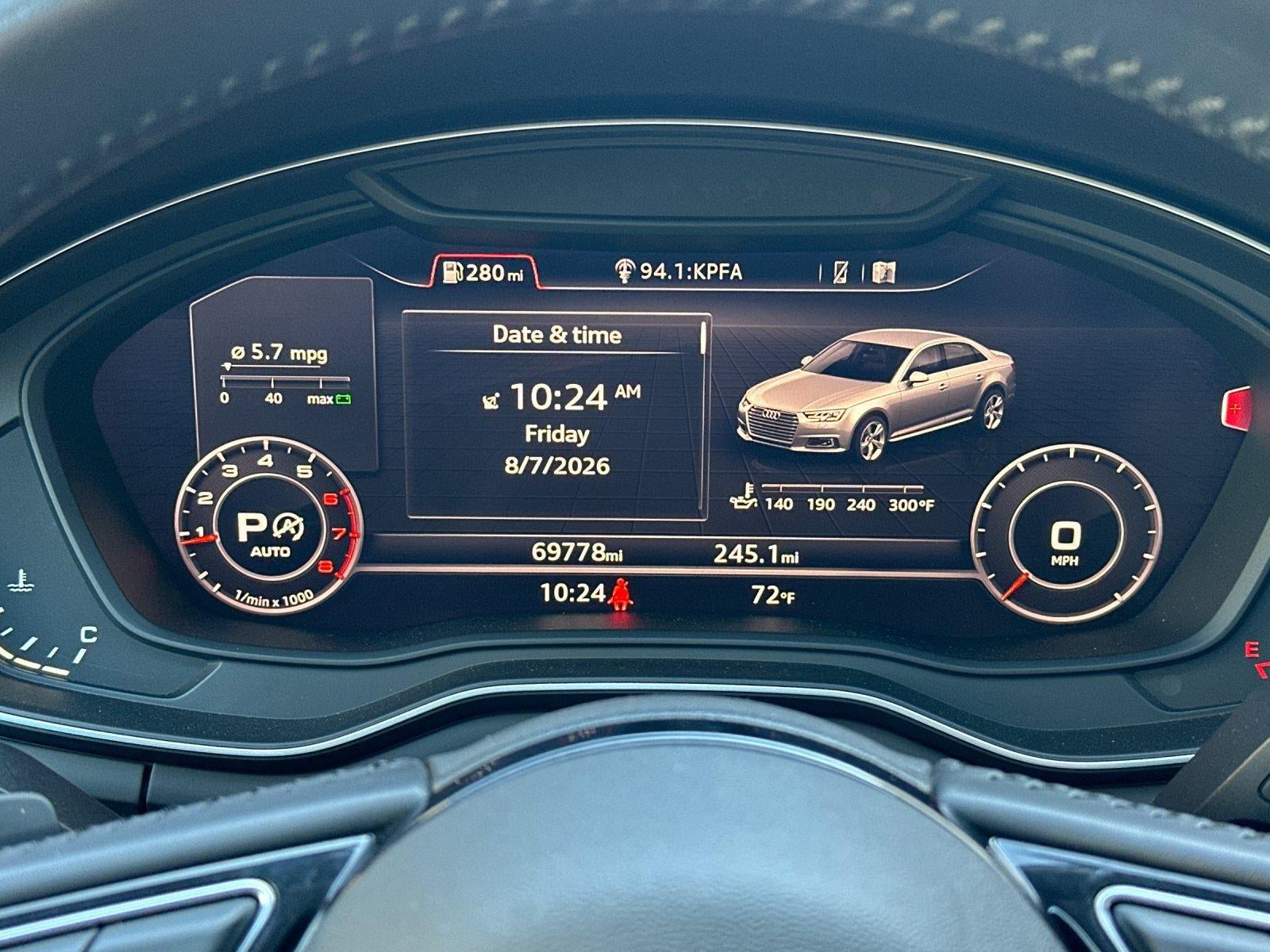 2019 Audi A4 Premium Plus