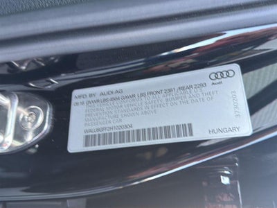 2017 Audi A3 Sedan Premium Plus