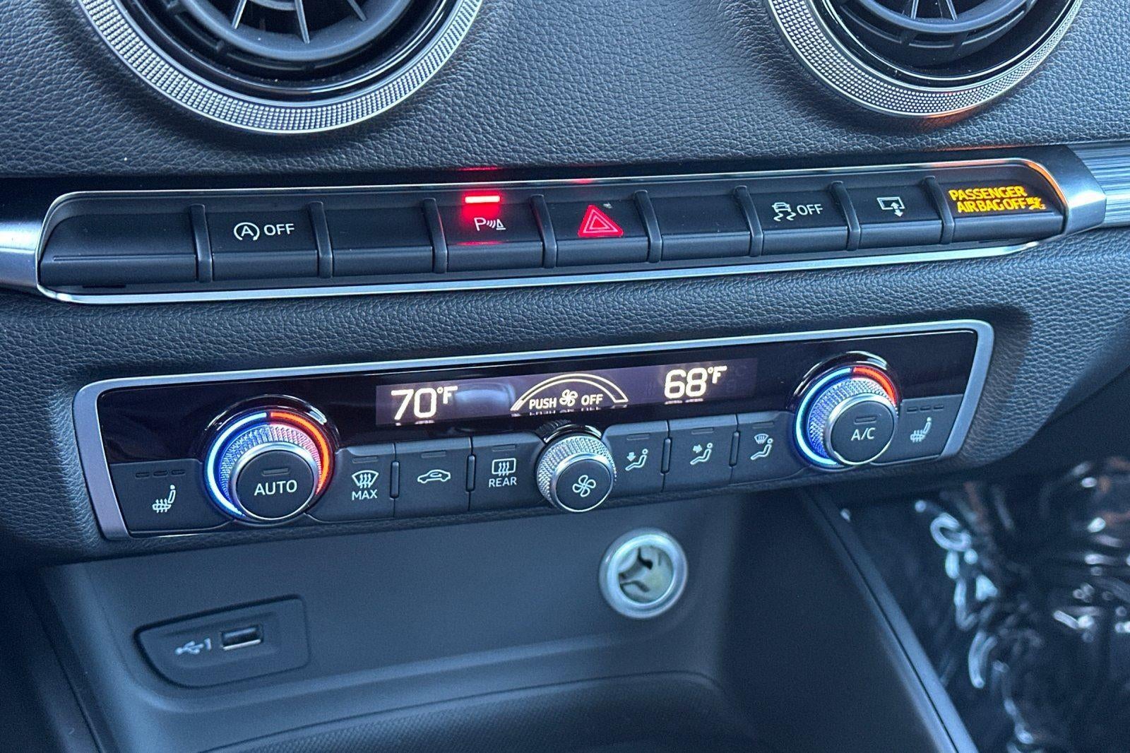 2017 Audi A3 Sedan Premium Plus