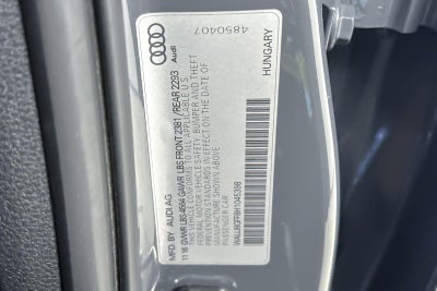 2017 Audi A3 Sedan Premium Plus