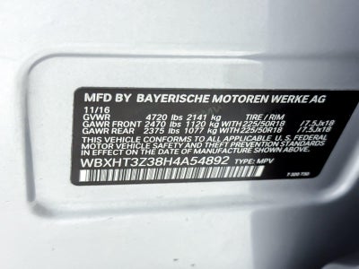 2017 BMW X1 xDrive28i