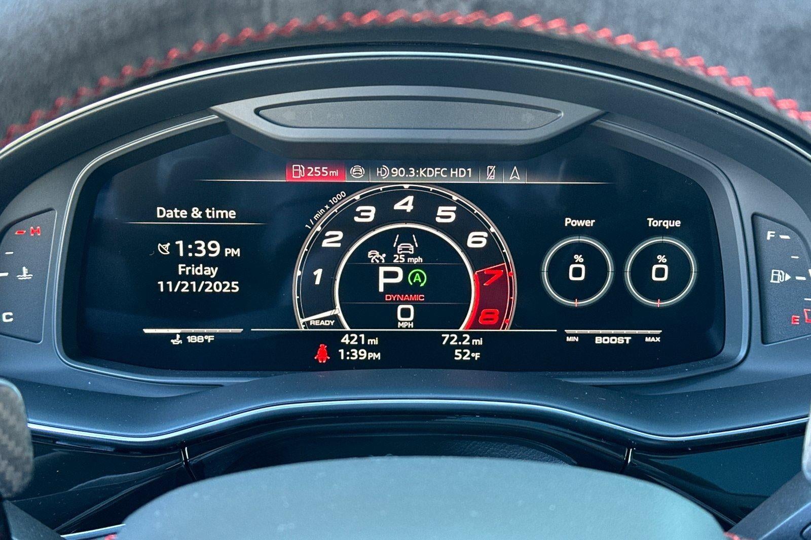 2025 Audi RS Q8 performance