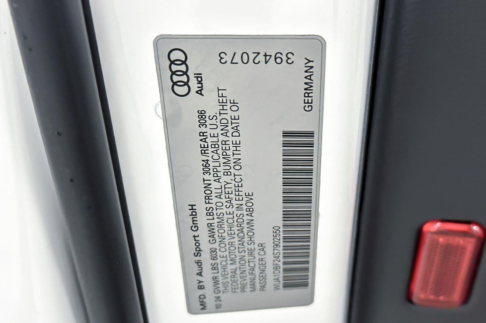 2025 Audi RS 6 Avant GT performance