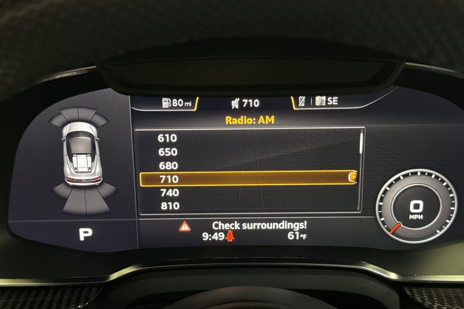 2023 Audi R8 Spyder V10 performance