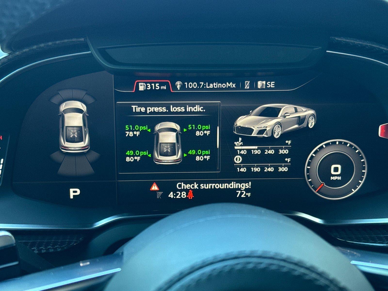 2020 Audi R8 Coupe V10 performance