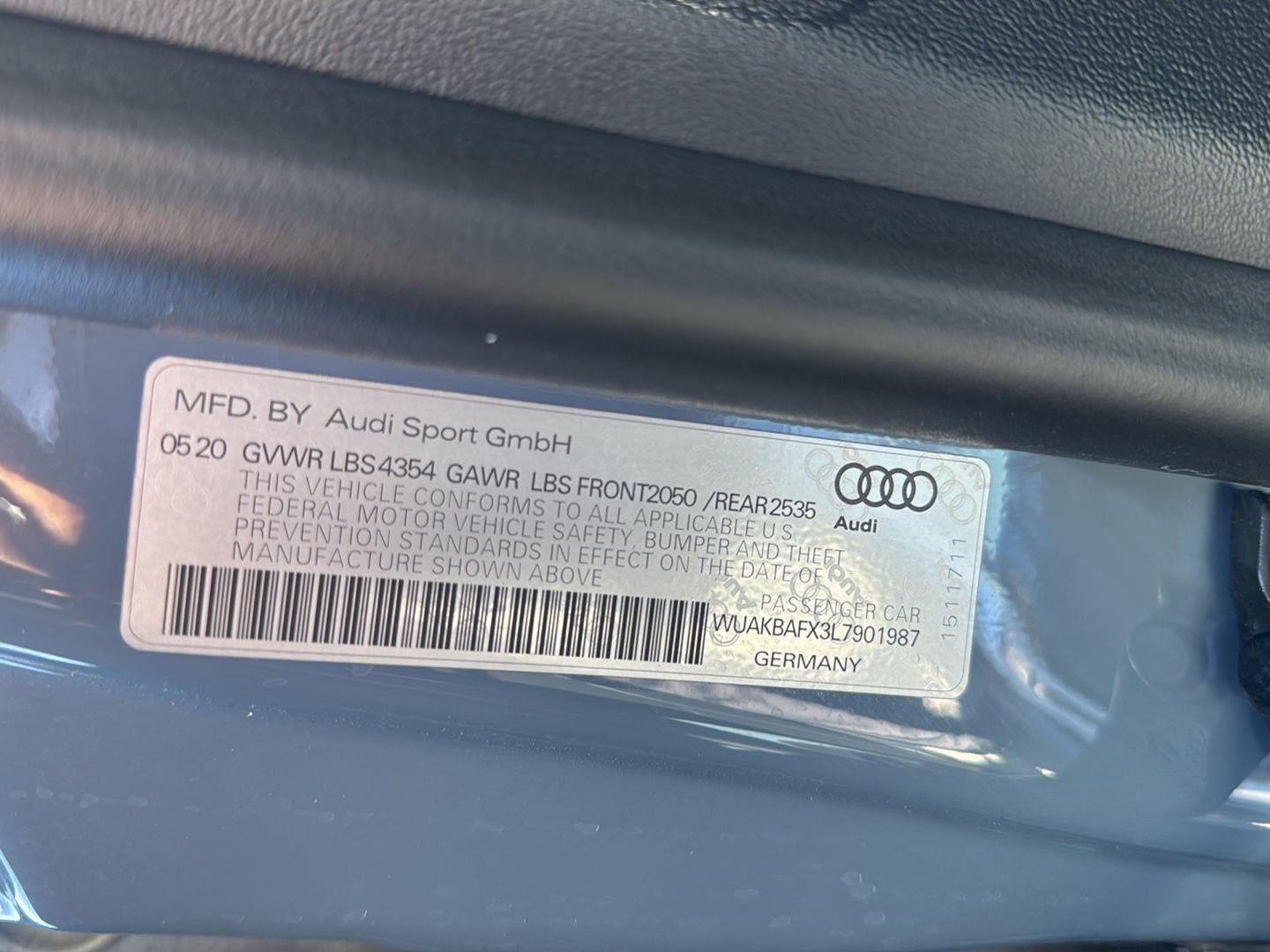 2020 Audi R8 Coupe V10 performance
