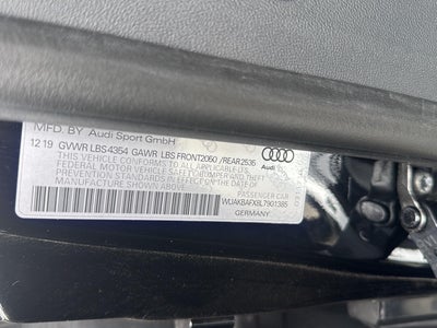 2020 Audi R8 Coupe V10 performance