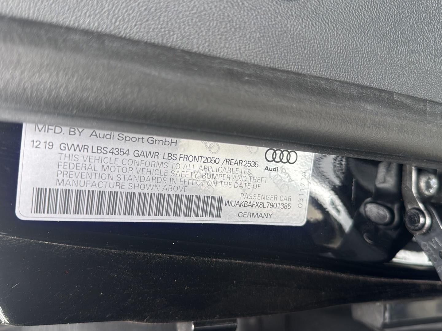 2020 Audi R8 Coupe V10 performance