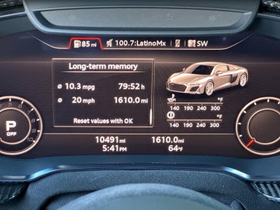 2020 Audi R8 Coupe V10 performance