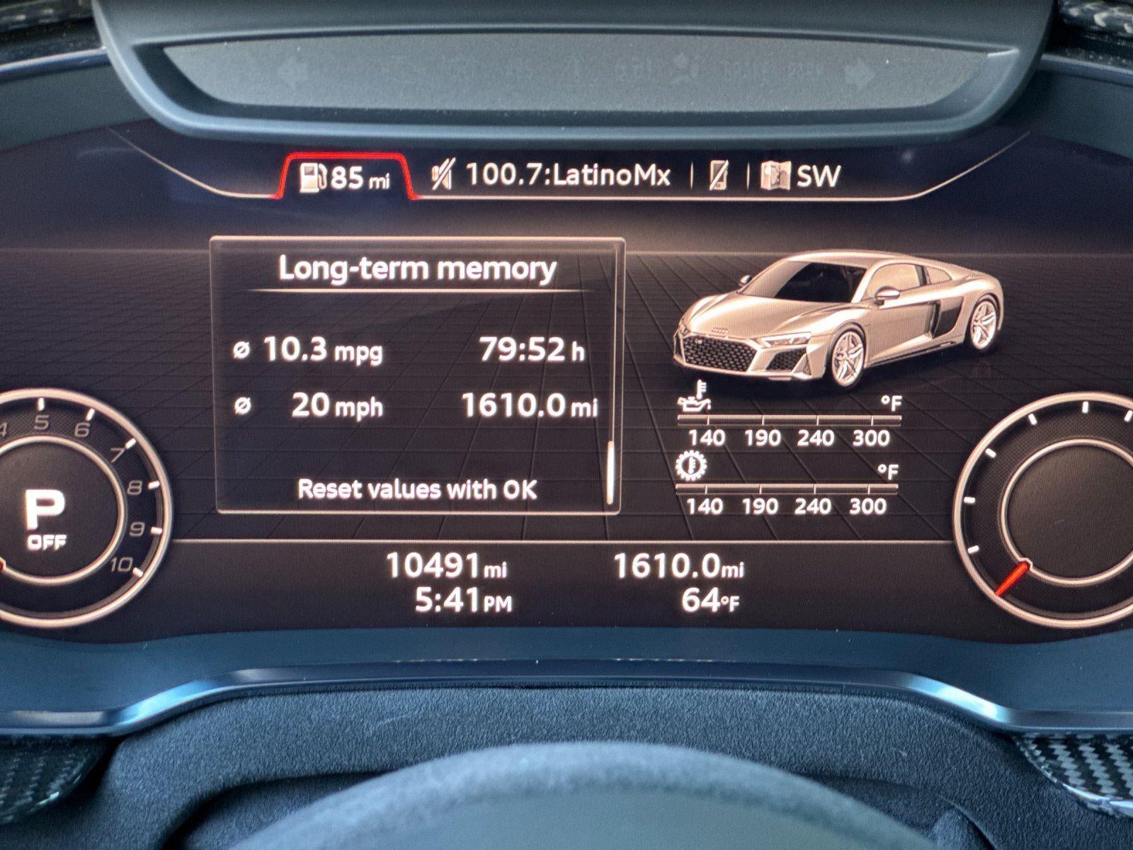 2020 Audi R8 Coupe V10 performance