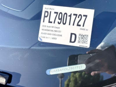 2020 Audi R8 Coupe V10 performance