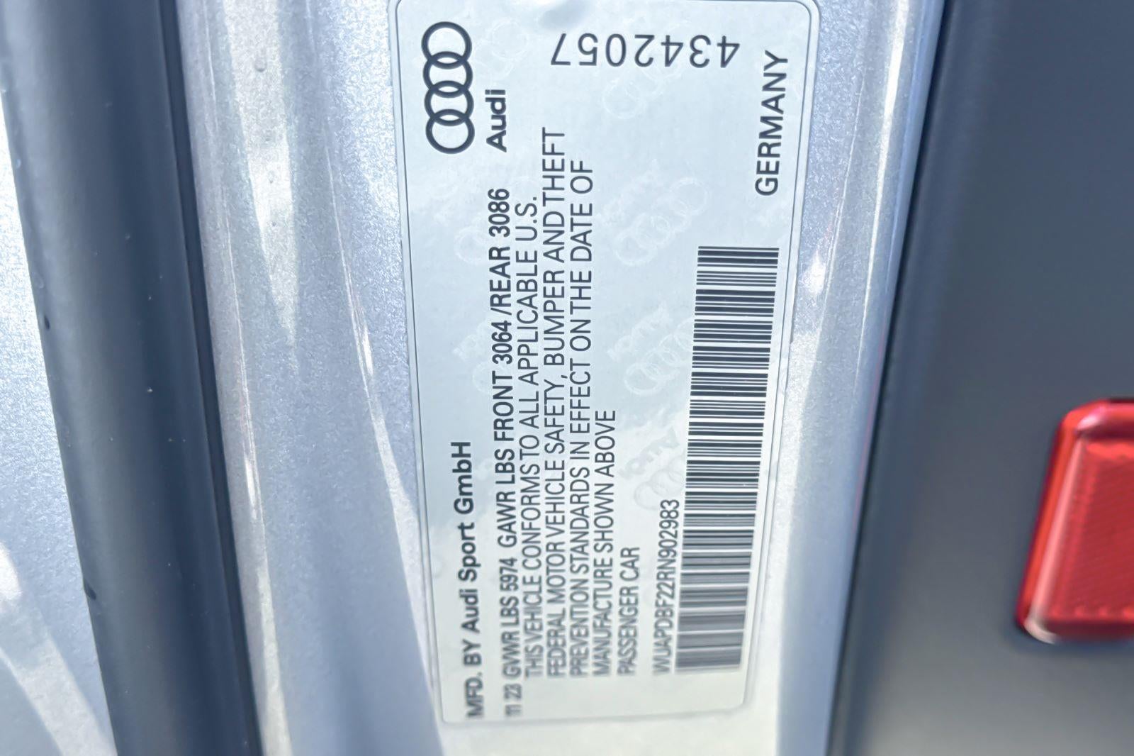 2024 Audi RS 7 performance