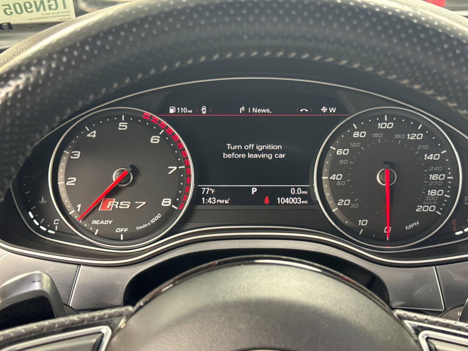 2016 Audi RS 7 Prestige
