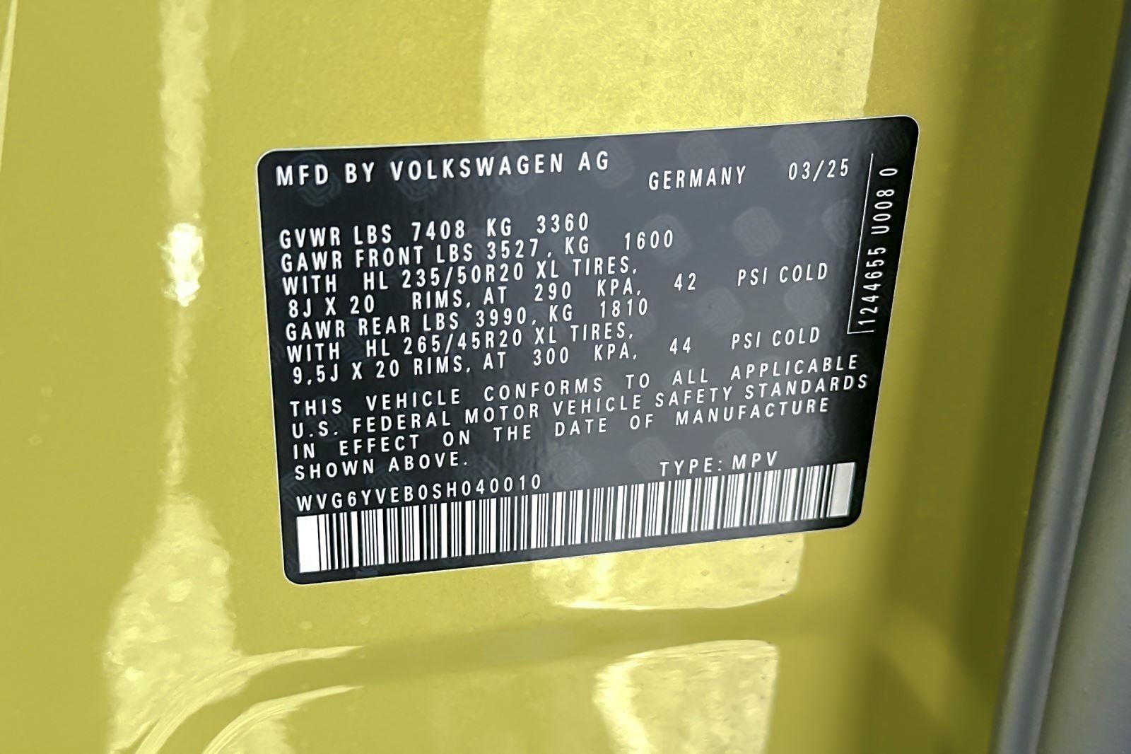 2025 Volkswagen ID. Buzz 1st Edition