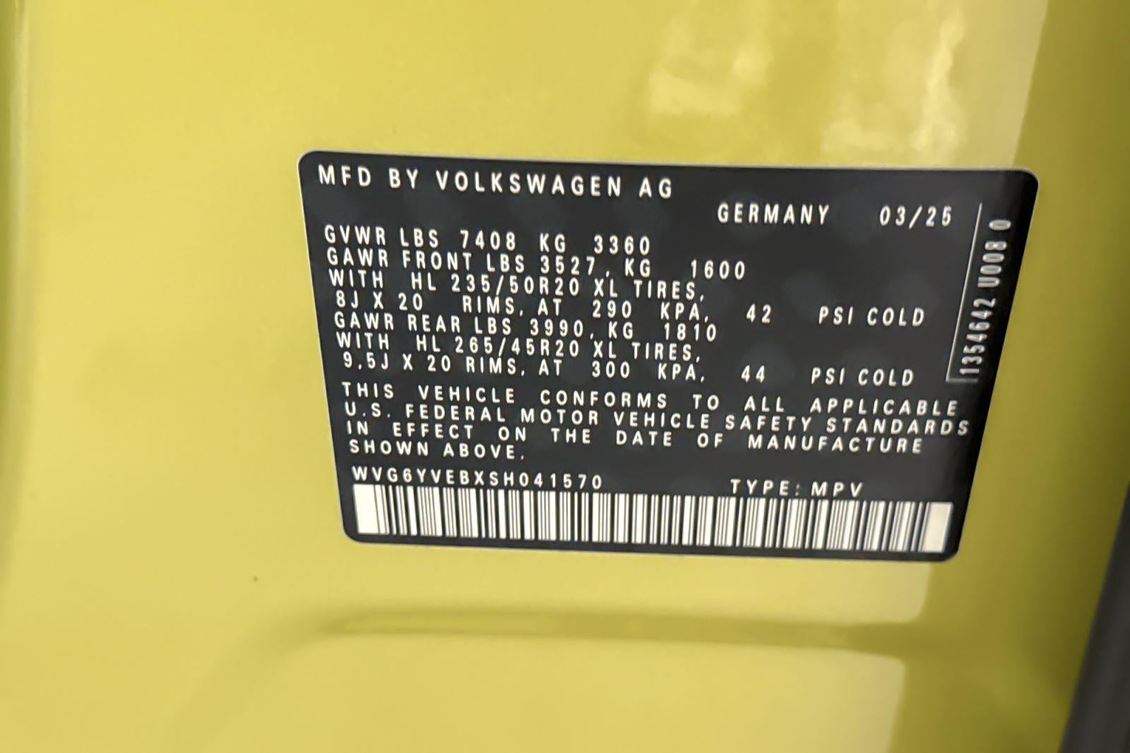 2025 Volkswagen ID. Buzz 1st Edition