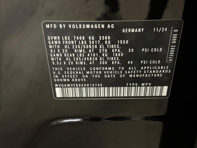 2025 Volkswagen Id. Buzz Pro S