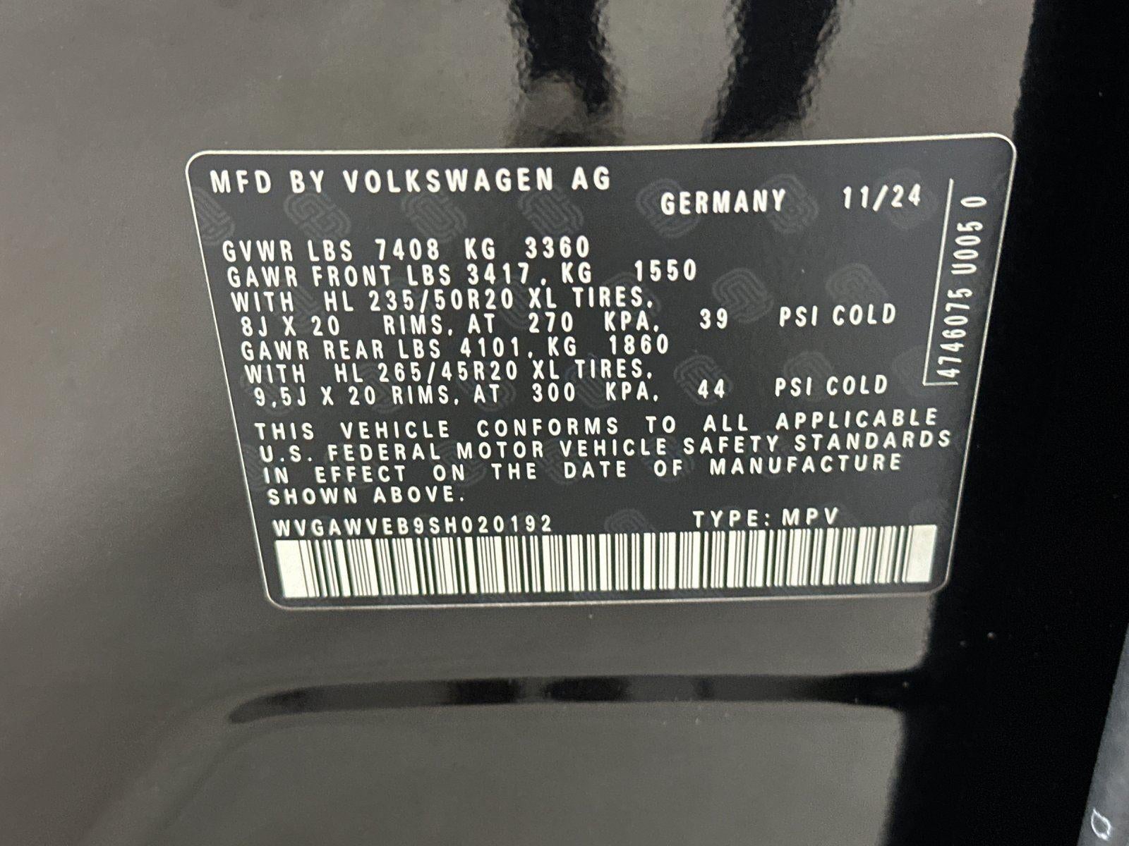 2025 Volkswagen ID. Buzz Pro S