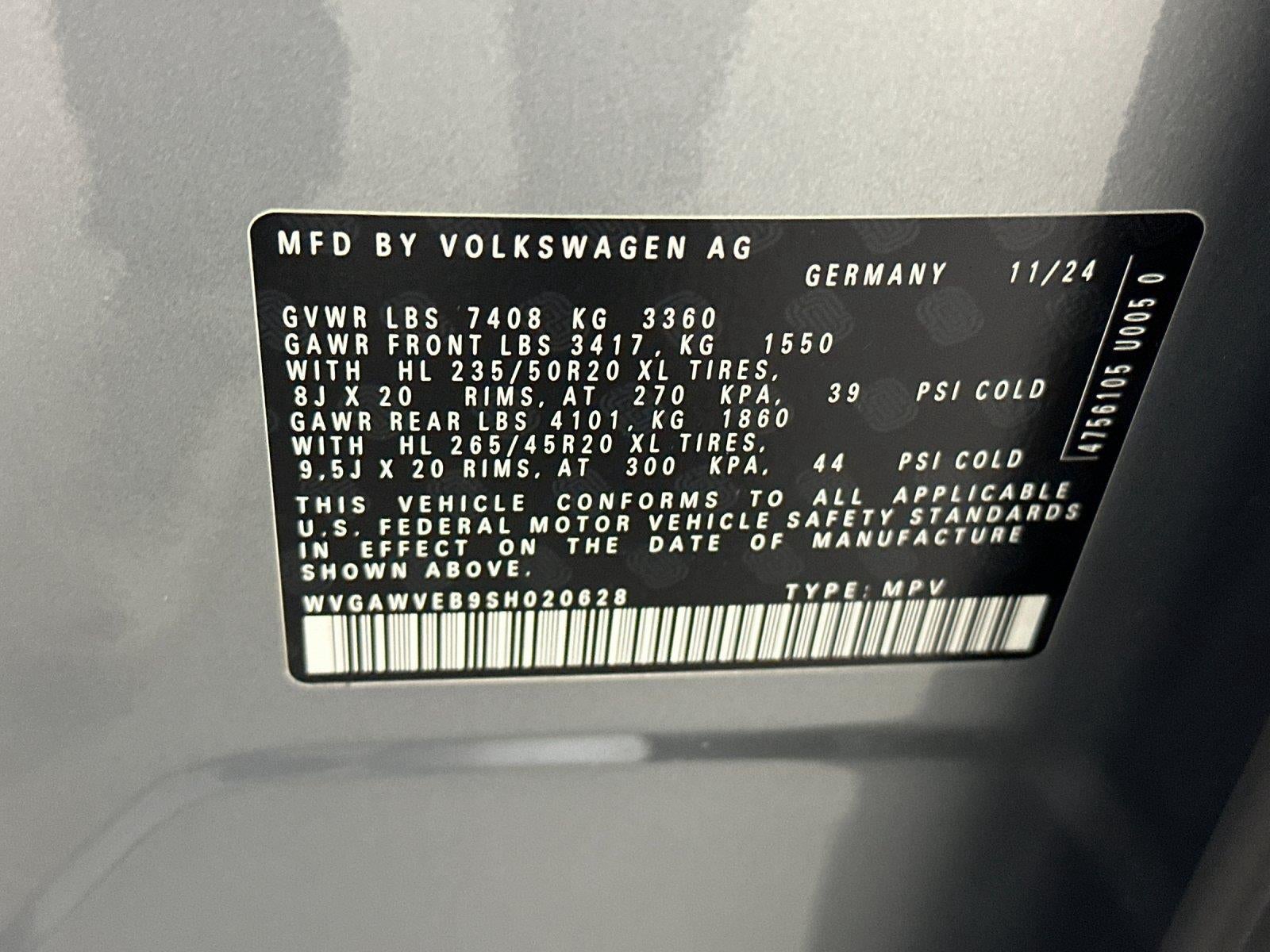 2025 Volkswagen Id. Buzz Pro S