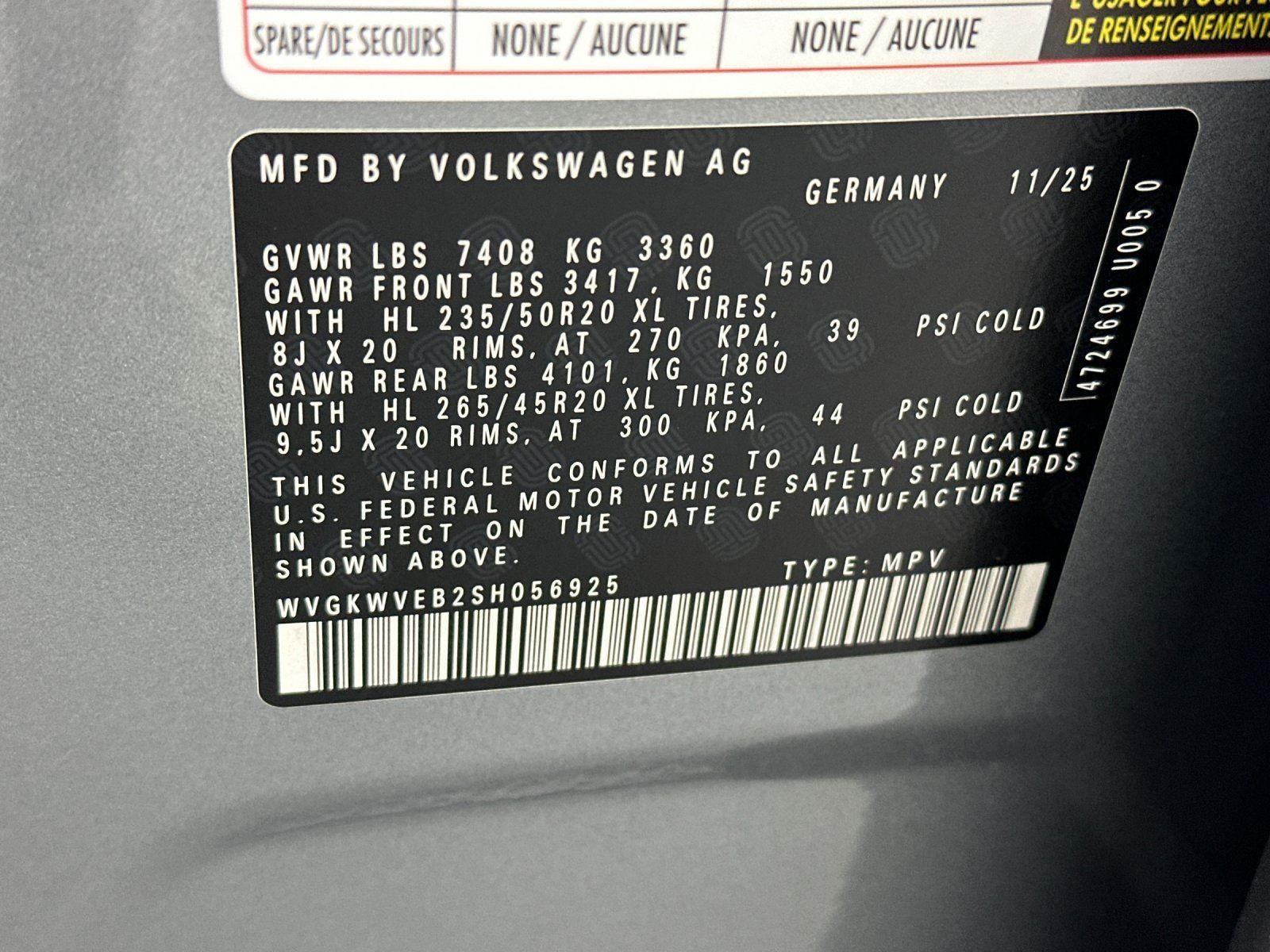 2025 Volkswagen ID. Buzz Pro S Plus