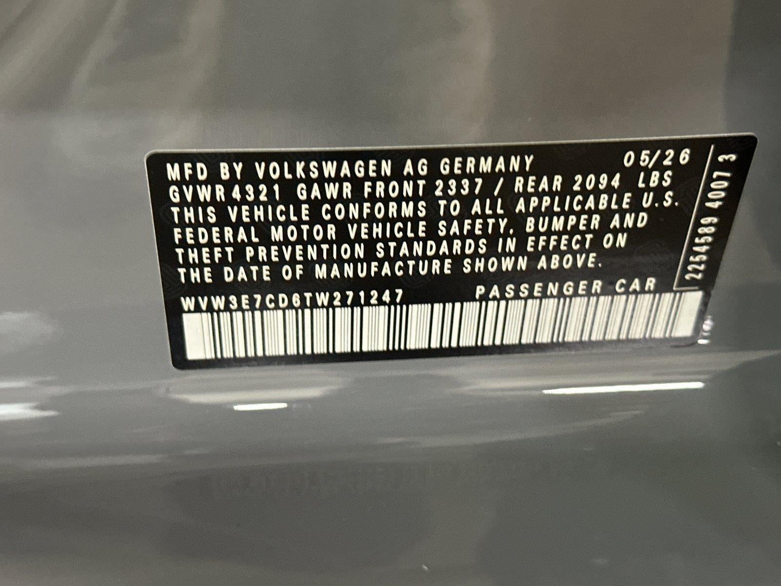 2026 Volkswagen Golf Gti SE