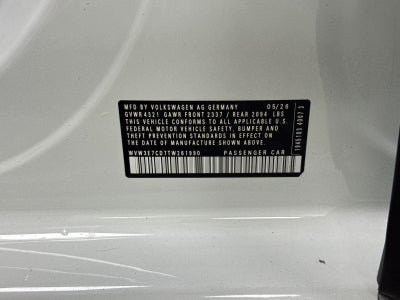 2026 Volkswagen Golf GTI SE