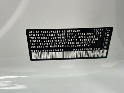 2026 Volkswagen Golf GTI SE