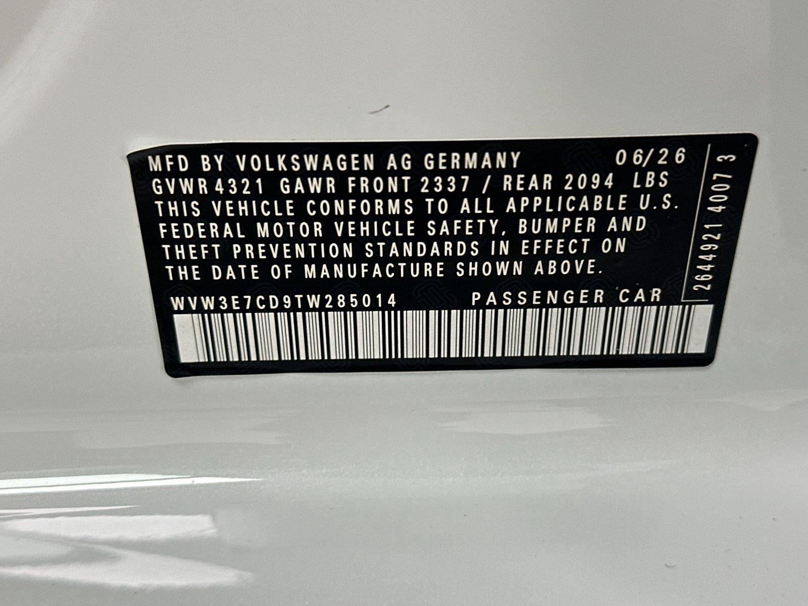 2026 Volkswagen Golf Gti SE