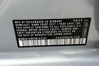 2026 Volkswagen Golf GTI SE