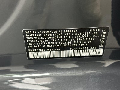 2026 Volkswagen Golf R 2.0T DSG