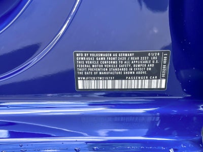 2026 Volkswagen Golf R 2.0T DSG