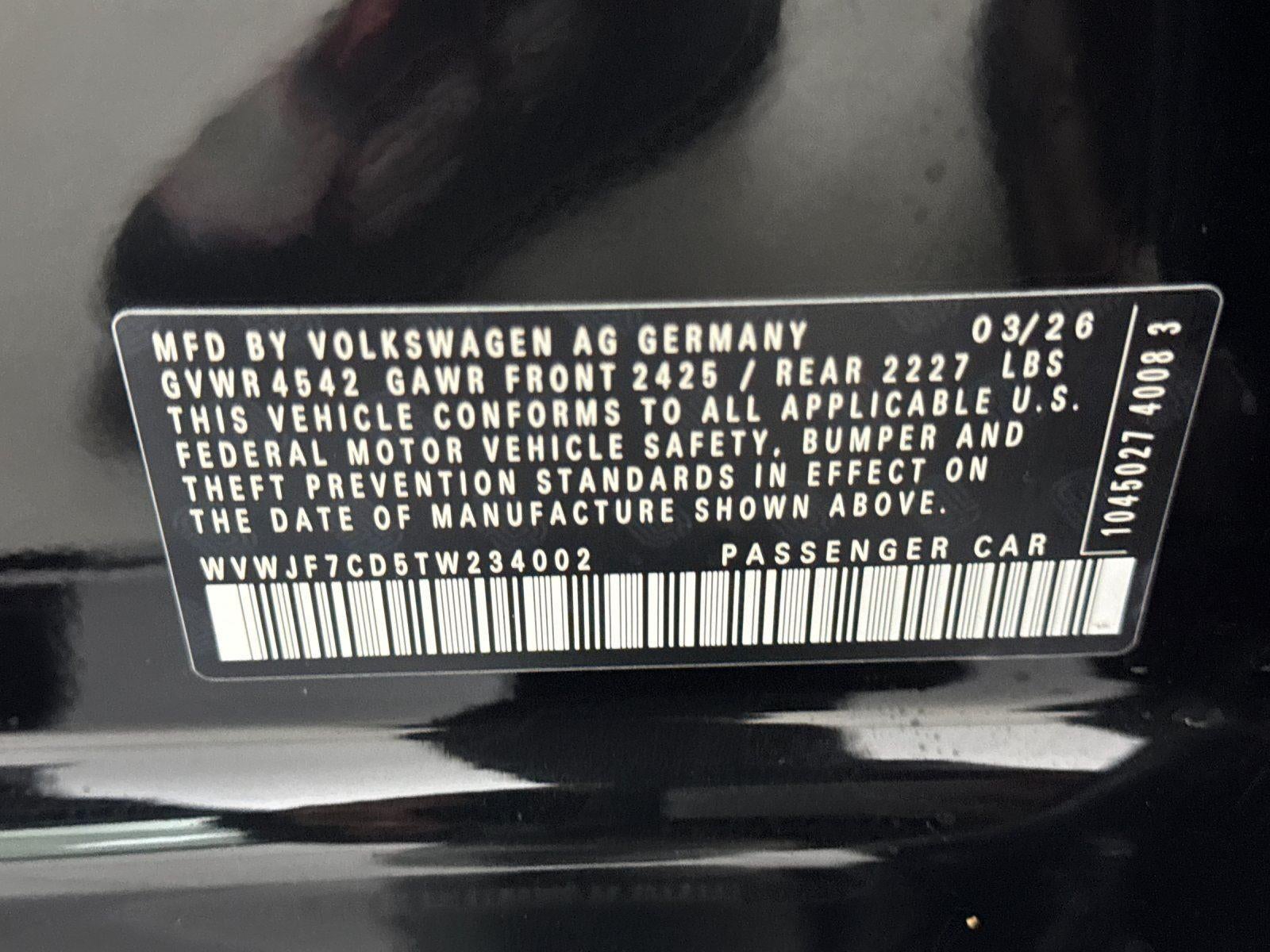 2026 Volkswagen Golf R 2.0T DSG