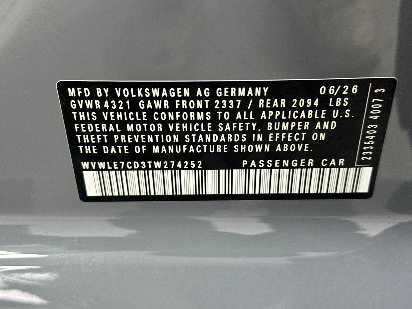 2026 Volkswagen Golf Gti S