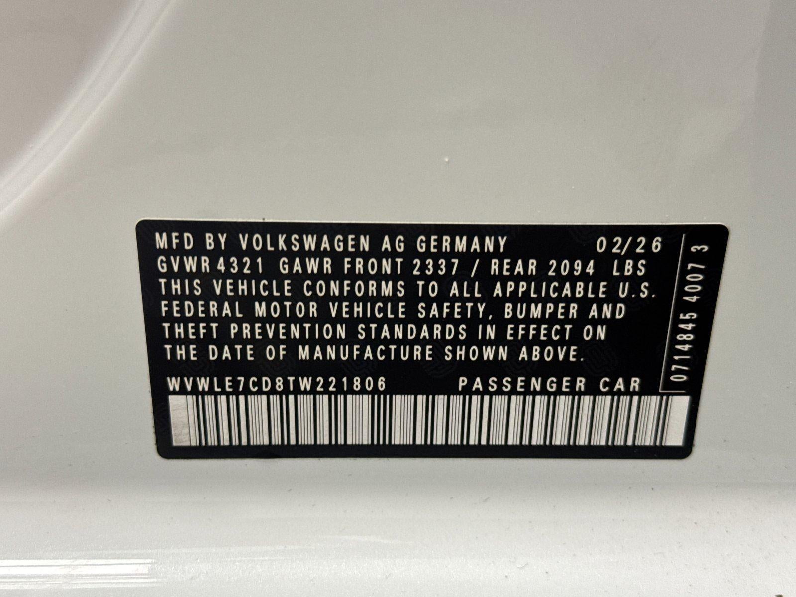 2026 Volkswagen Golf GTI S