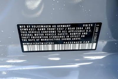 2026 Volkswagen Golf GTI SE