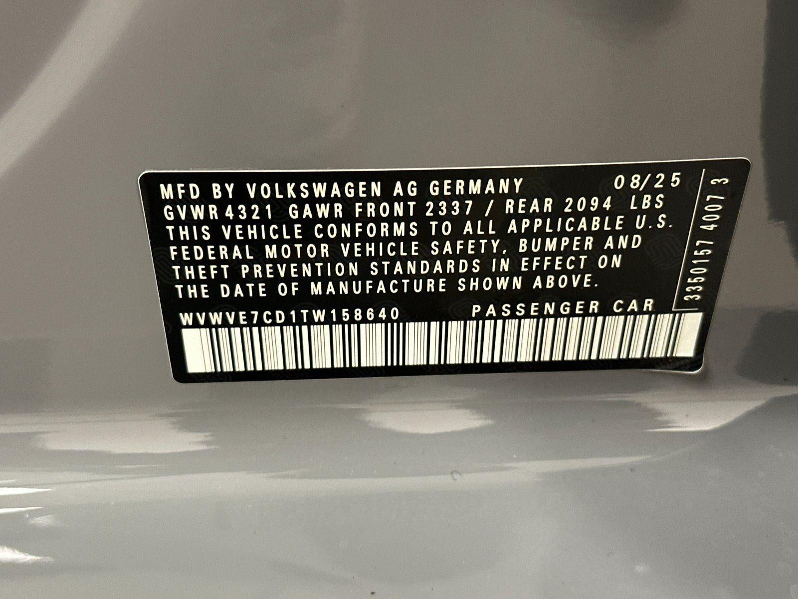 2026 Volkswagen Golf GTI Autobahn
