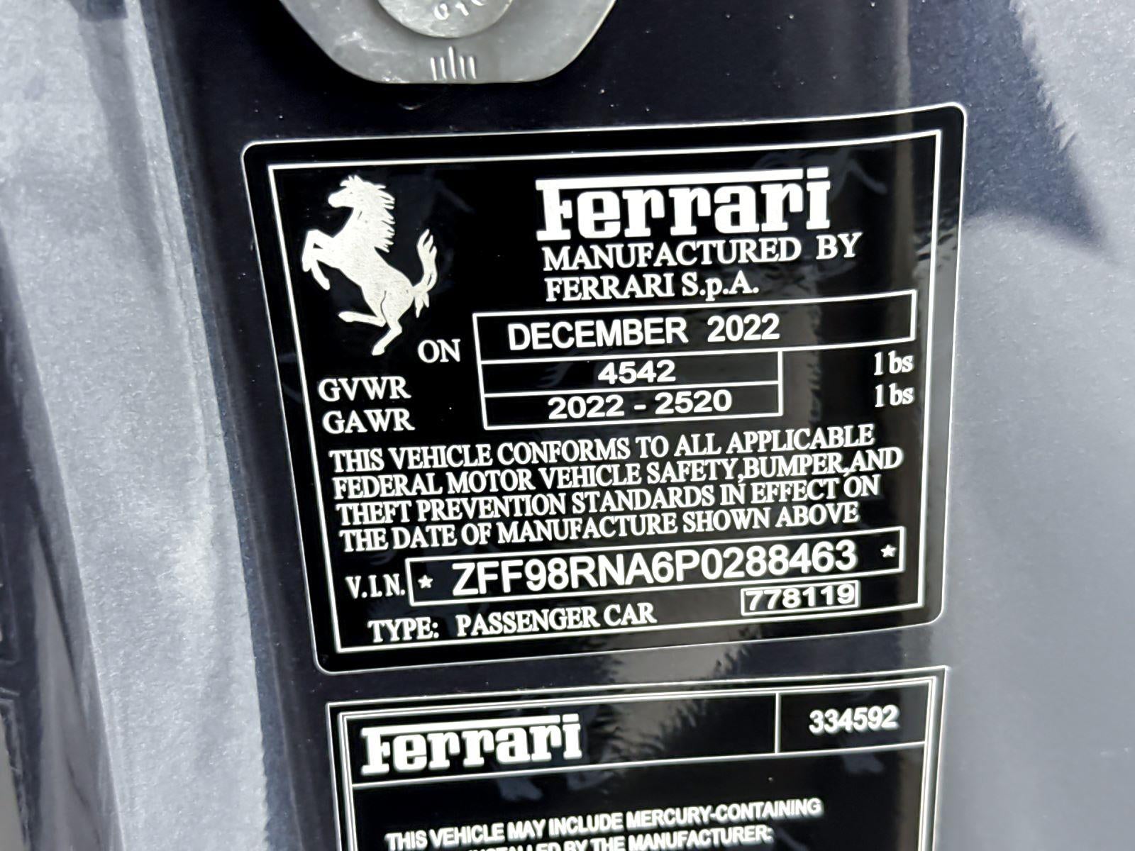 2023 Ferrari Roma Coupe