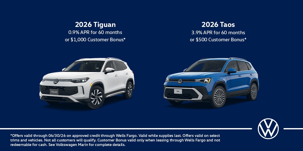 2026 Tiguan and Taos APR Special