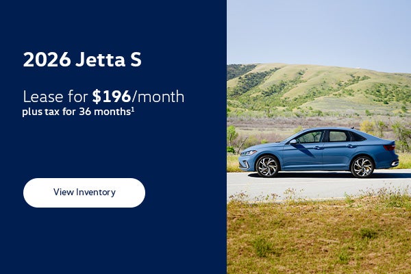 2026 Jetta S Lease Special