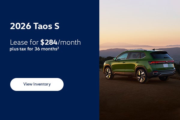 2026 Taos S Lease Special