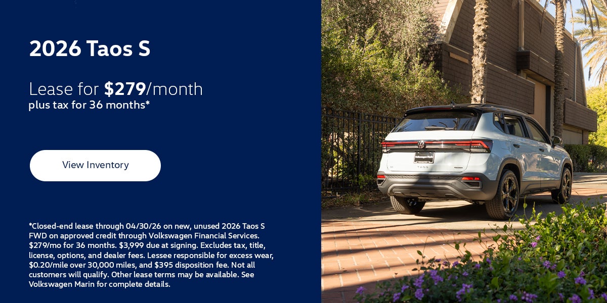2026 Taos S Lease Special